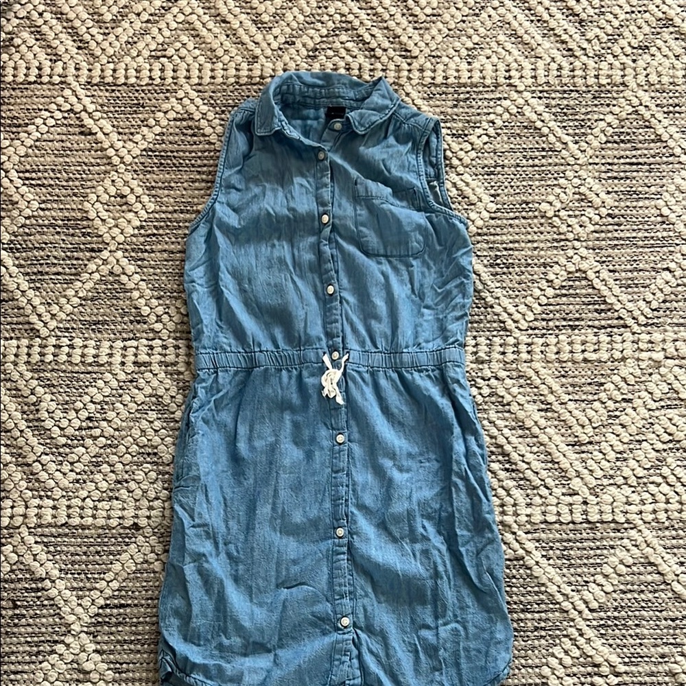 Sleeveless GapKids Denim Dress